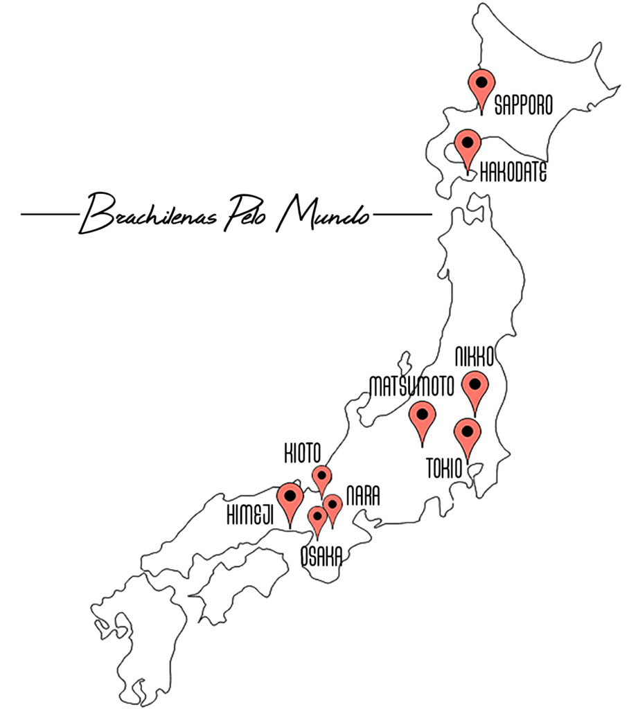 itinerario para un mes en Japón