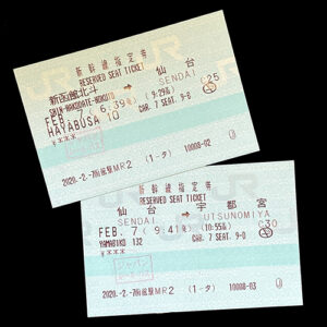 hakodate utsunomiya ticket JR pass